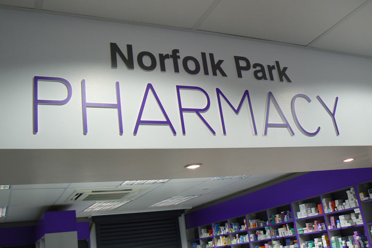 Shop fitting of pharmacies in Yorkshire and throughout the UK